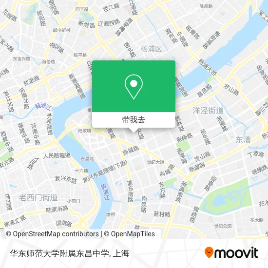 华东师范大学附属东昌中学地图
