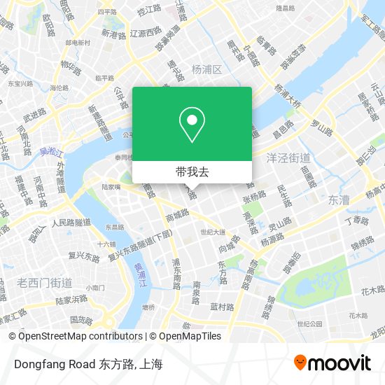 Dongfang Road 东方路地图