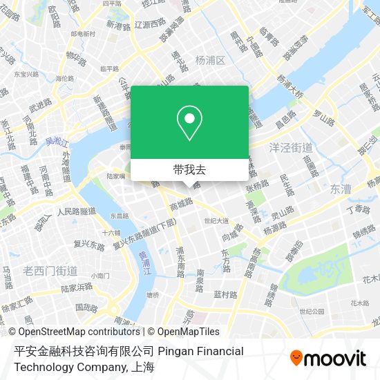 平安金融科技咨询有限公司 Pingan Financial Technology Company地图
