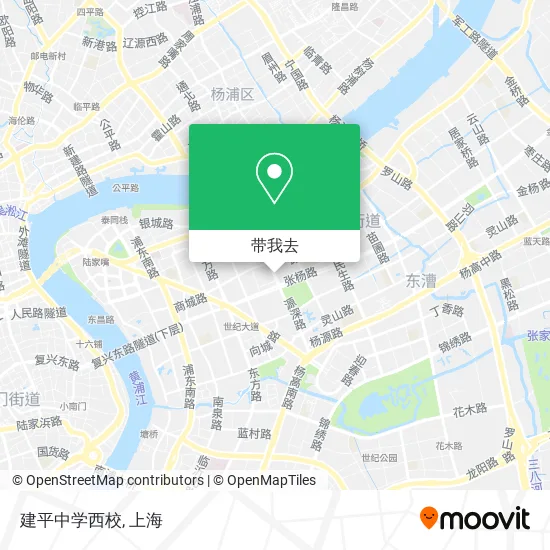 建平中学西校地图