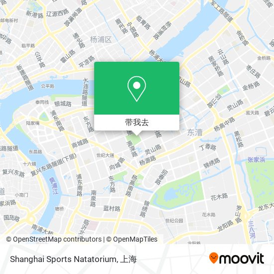 Shanghai Sports Natatorium地图
