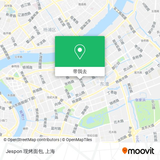 Jespon 现烤面包地图
