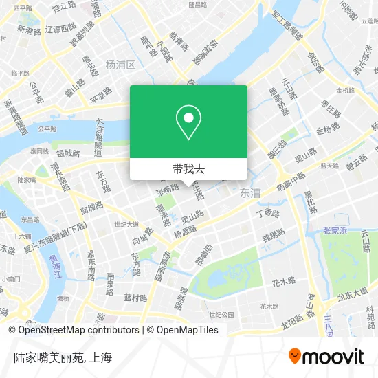 陆家嘴美丽苑地图