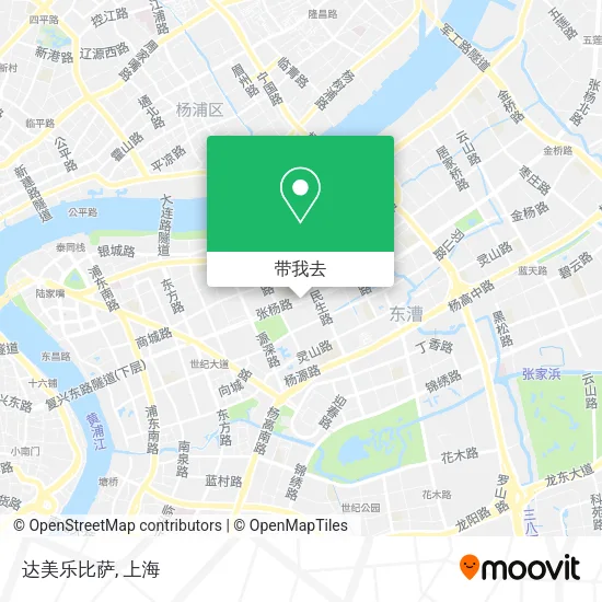 达美乐比萨地图