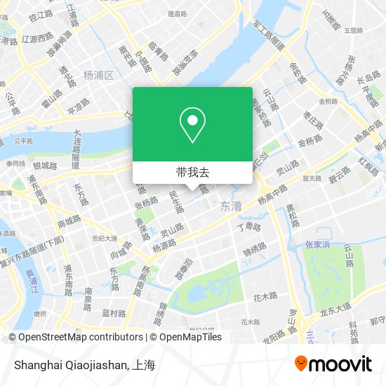 Shanghai Qiaojiashan地图