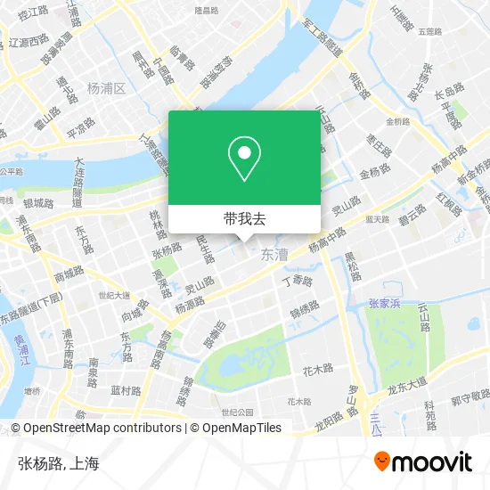 张杨路地图