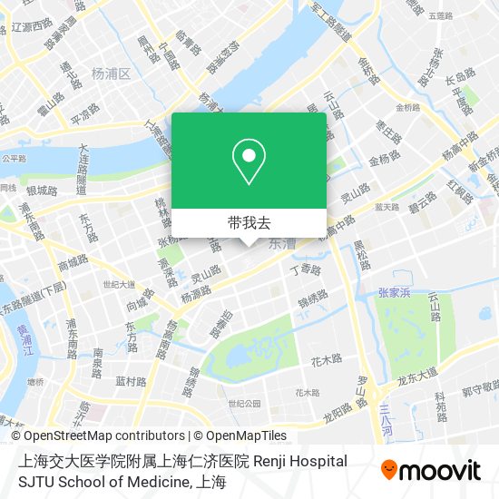 上海交大医学院附属上海仁济医院 Renji Hospital SJTU School of Medicine地图