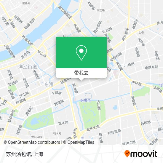 苏州汤包馆地图