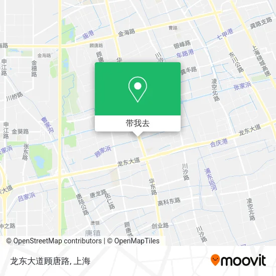 龙东大道顾唐路地图