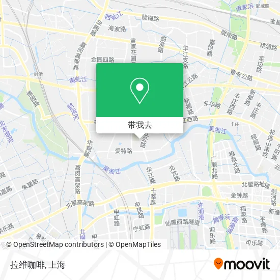 拉维咖啡地图