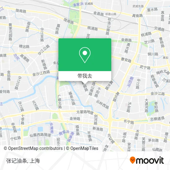 张记油条地图