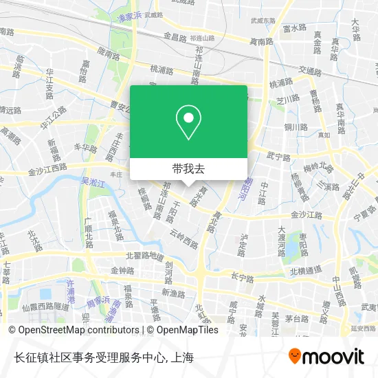 长征镇社区事务受理服务中心地图