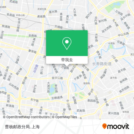 曹杨邮政分局地图
