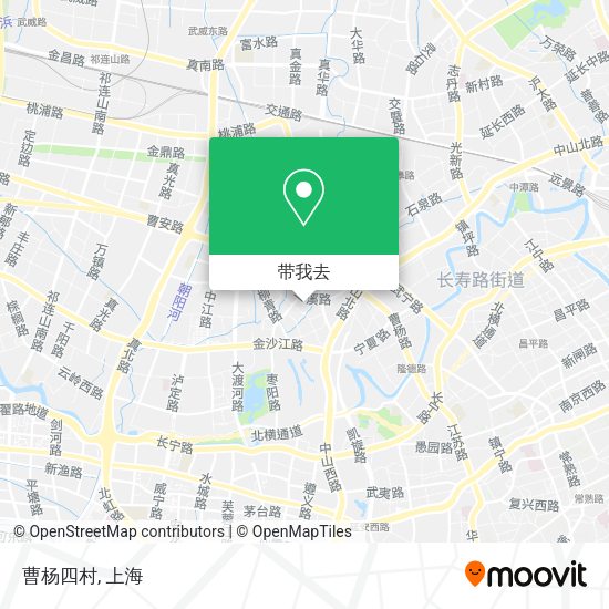 曹杨四村地图