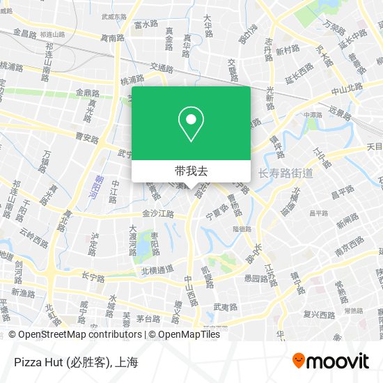 Pizza Hut (必胜客)地图