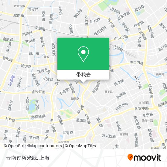 云南过桥米线地图