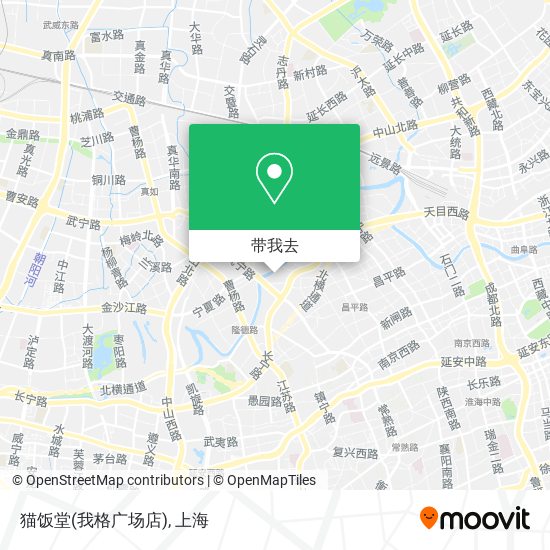 猫饭堂(我格广场店)地图