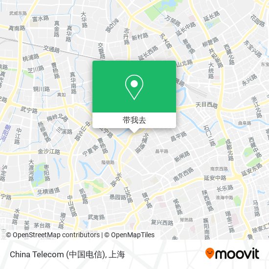 China Telecom (中国电信)地图