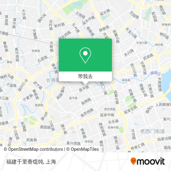 福建千里香馄饨地图