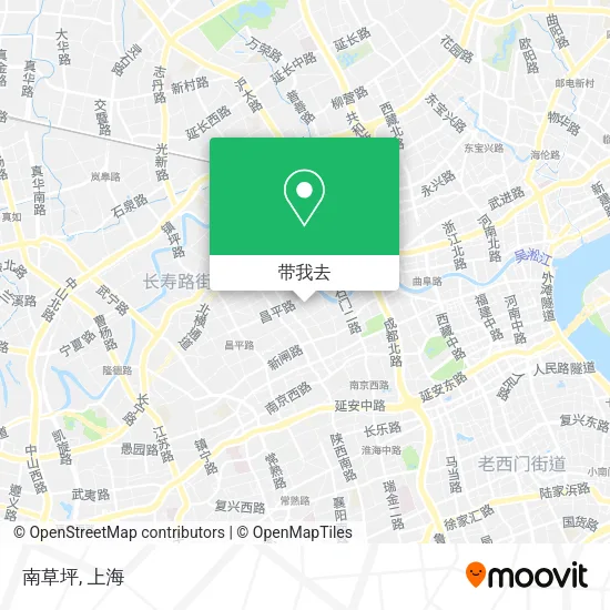 南草坪地图