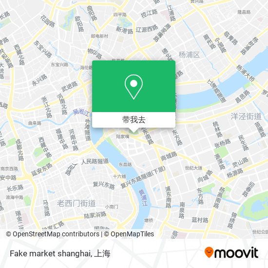 Fake market shanghai地图
