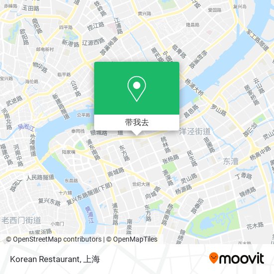 Korean Restaurant地图