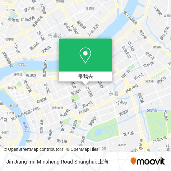 Jin Jiang Inn Minsheng Road Shanghai地图