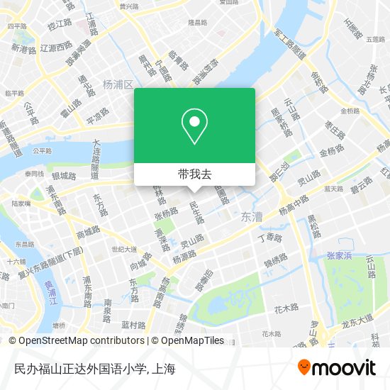 民办福山正达外国语小学地图