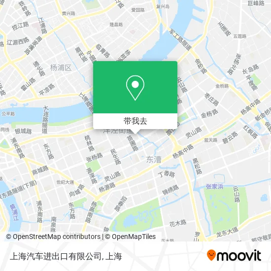 上海汽车进出口有限公司地图