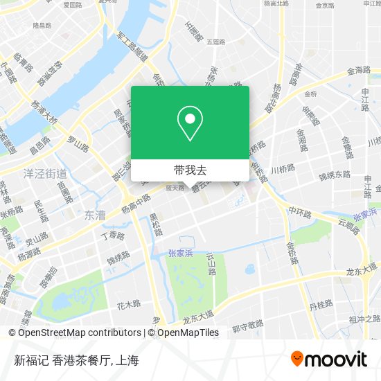 新福记 香港茶餐厅地图