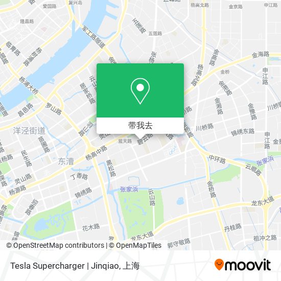 Tesla Supercharger | Jinqiao地图