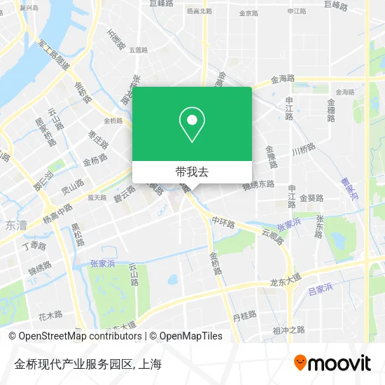 金桥现代产业服务园区地图