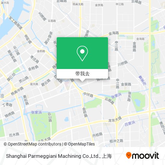 Shanghai Parmeggiani Machining Co.,Ltd.地图