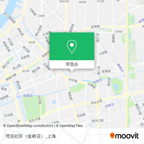 湾流社区（金桥店）地图