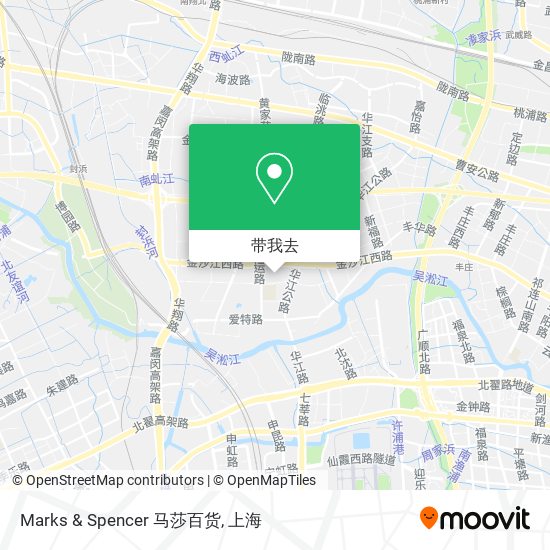 Marks & Spencer 马莎百货地图