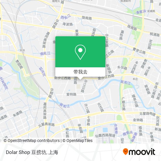 Dolar Shop 豆捞坊地图
