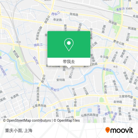 重庆小面地图