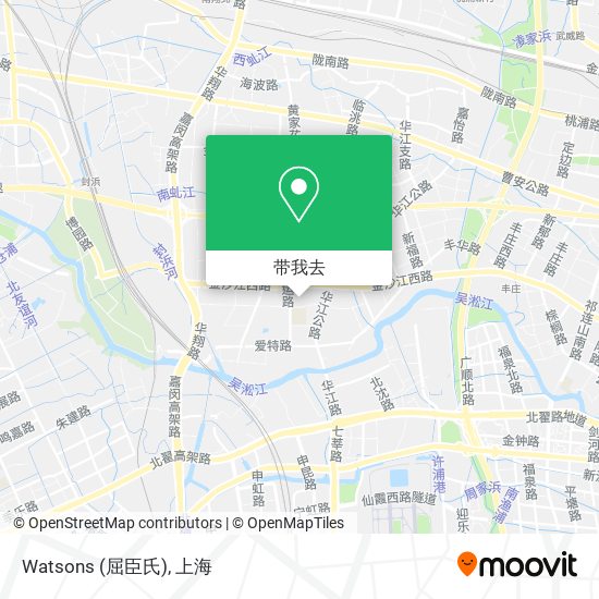 Watsons (屈臣氏)地图