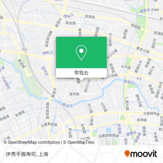 伊秀手握寿司地图