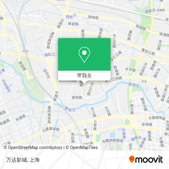 万达影城地图