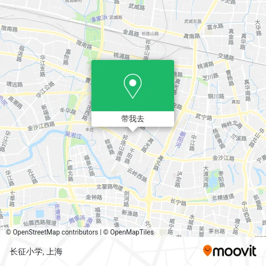长征小学地图