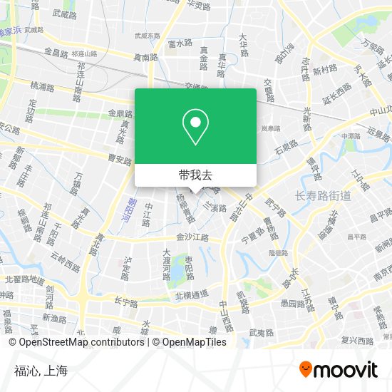 福沁地图