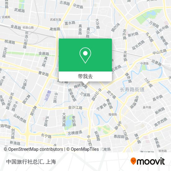 中国旅行社总汇地图