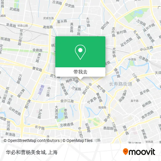 华必和曹杨美食城地图