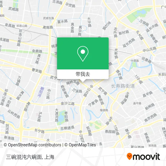 三碗混沌六碗面地图