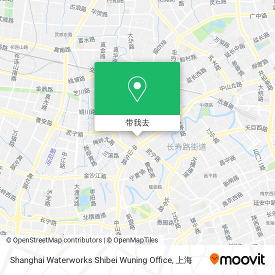 Shanghai Waterworks Shibei Wuning Office地图
