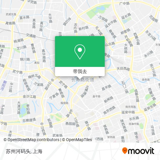 苏州河码头地图