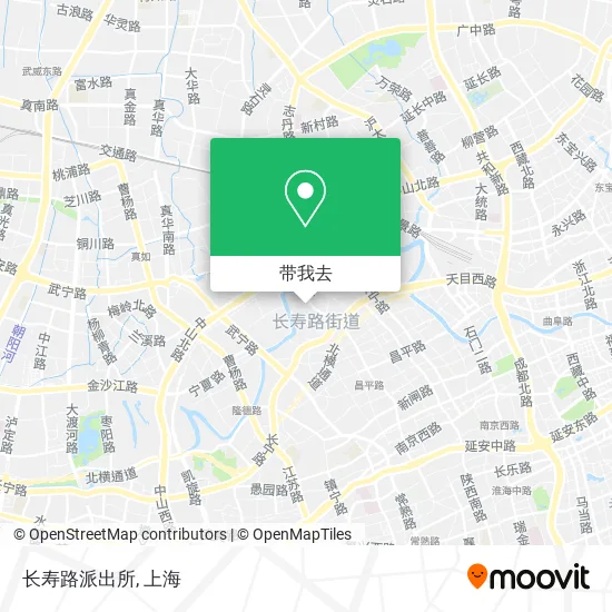 长寿路派出所地图