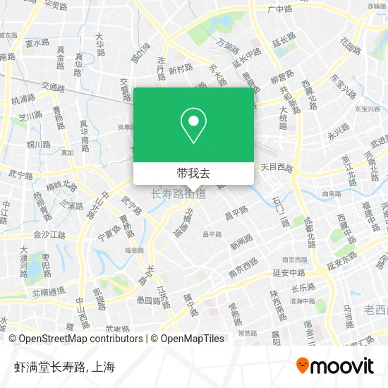 虾满堂长寿路地图