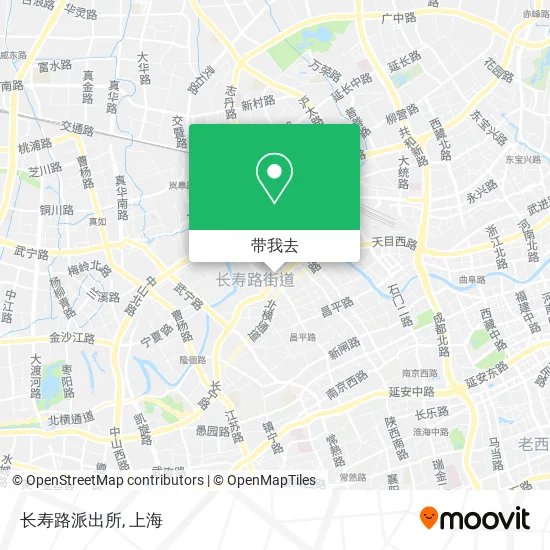 长寿路派出所地图